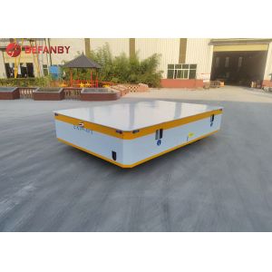 China Battery Power Trackless Transfer Cart Electric Flat Car Q235 on sale