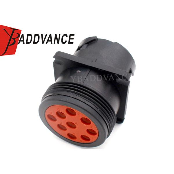 HD10-9-1939P 9 Pin Round Connector Flange Threaded Rear Receptacle Connector