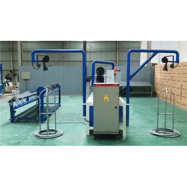 Auto Chain Link Fence Machine High Output 5.5KW Customized Voltage
