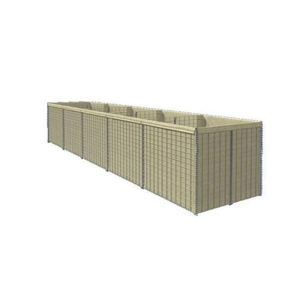 Turkey Hesco Defence Barrier , Hesco Baskets Corrosion Resistance MIL 5