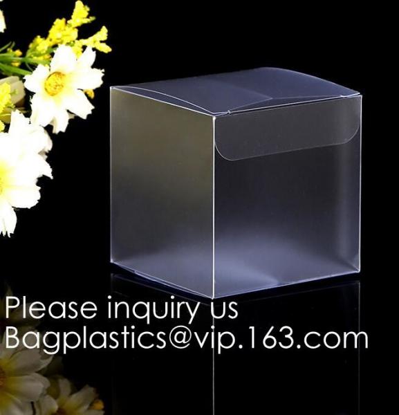 Window box packaging box PVC box for gift packaging Alternatives to acrylic box clear box Printed PVC box Clear window