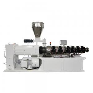 Quality 550-650kg/H Conical Twin Screw Extruder for PVC Pipe HYZS80 / 173 wholesale