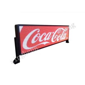 Quality P5 SIM Card Bus Led Window Display 1320*360*75mm Screen Dimension Full Color wholesale