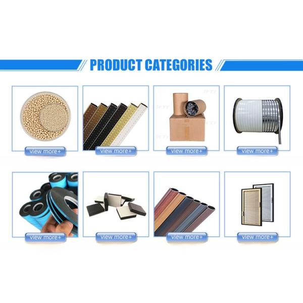 High Brightness Industrial Aluminum Profiles Butyl Tape Hollow Spacer Bar