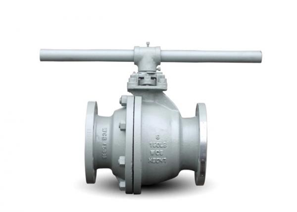 Cheap Manual Operation Side Entry Ball Valve , Cast Steel Ball Valve Small Fluid Resistance for sale