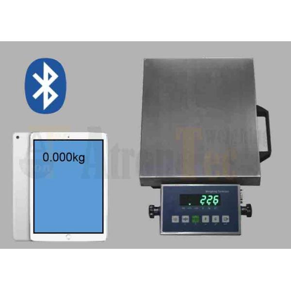 Bluetooth Electronic Platform Scale , Accurate Portable Platform Scales