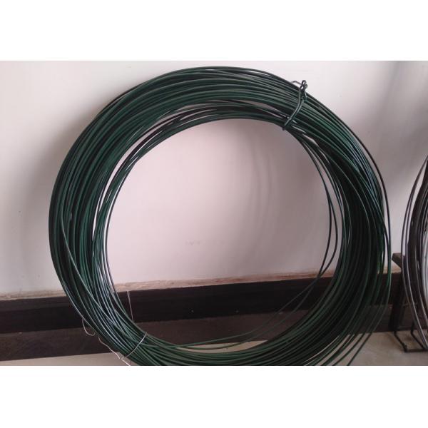 2.5MM * 25KG / Roll Pvc Coated Iron Wire Untreated Surface For Chain Link Fence