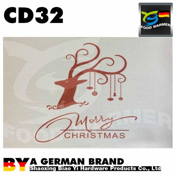 Stylish Table Plate Mat , Woven Vinyl Placemats Easy Storage Eco Friendly For Hotel