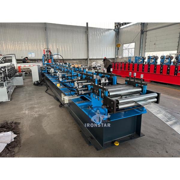 80-300mm automatic size changeable C purlin making machine CZ size interchangeable forming machine