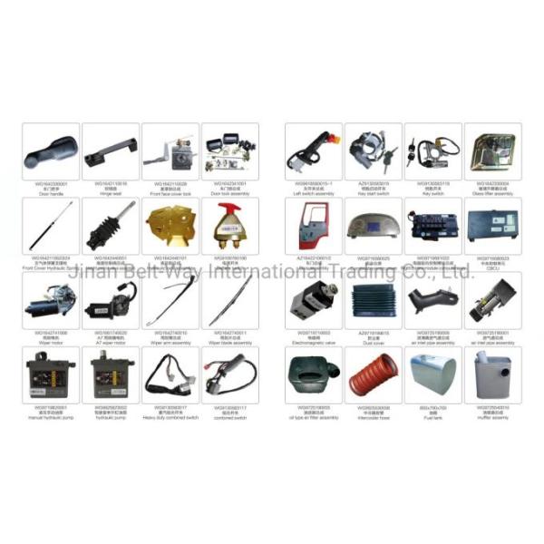 Truck Spare Parts WG1642440021 Cabin Lateral Shock Absorber Sinotruk HOWO