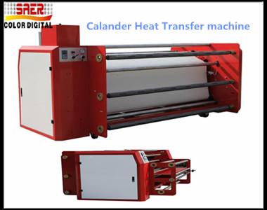 40kw Rated Power Textile Calender Machine For Sublimation Printing 150m / Hour Speed