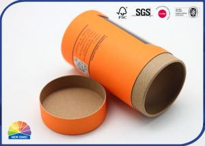 China Custom Logo Eco Friendly Paper Packaging Tube For Club Convenience Stores on sale