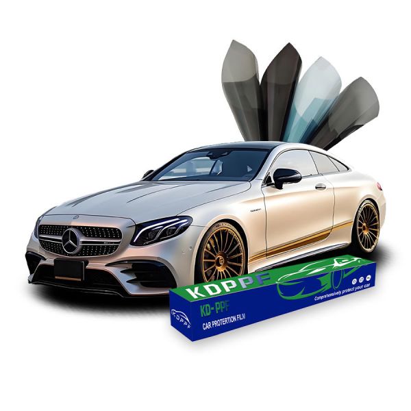 Solar Window Film Tint Film High Clear Sun Heat Insulation 19% 75% VLT Car Window Film UV Heat Rejection Nano Ceramic Glass Film PET Dyed Film for Car