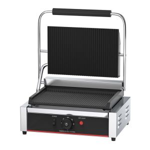 Commercial Kitchen Equipment Electric Contact Grill with Stainless Steel