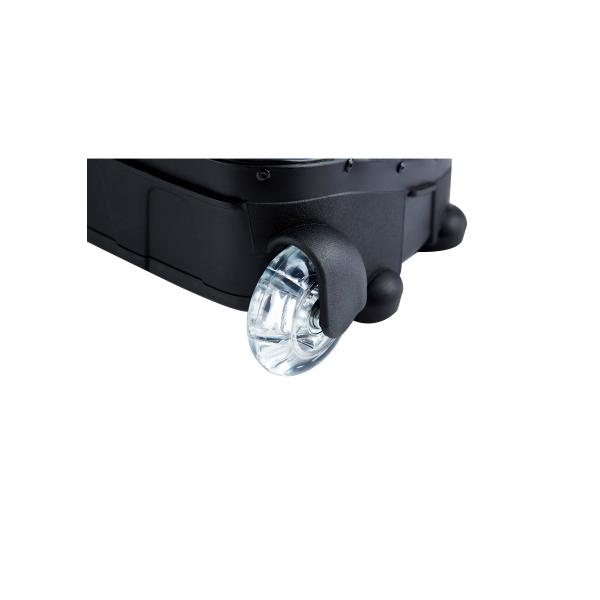 Soft Handle and Gray Tournament-Ready Golf Bags Silent Wheels Shockproof Compartment Waterproof Cover for Racquet Sports