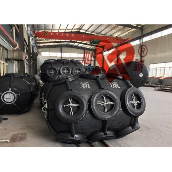 2.5m Diameter Floating Dock Fenders , Rubber Fenders For Boats