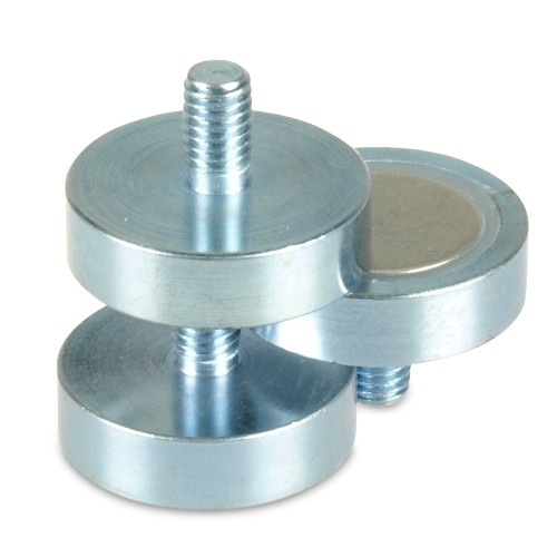 YYC25 Strong Male Thread Neodymium Pot Magnet Axial Magnetized