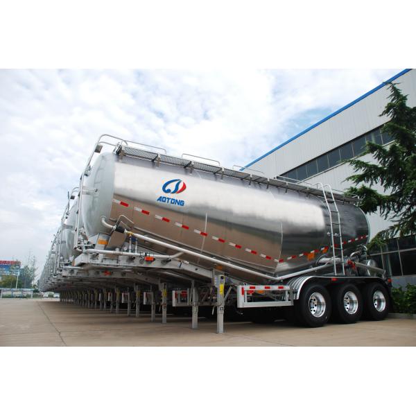 Truck Trailer 20-70cbm Volume 3 Axles 50tons Cement Truck Bulk Cement Tank Semi Trailer