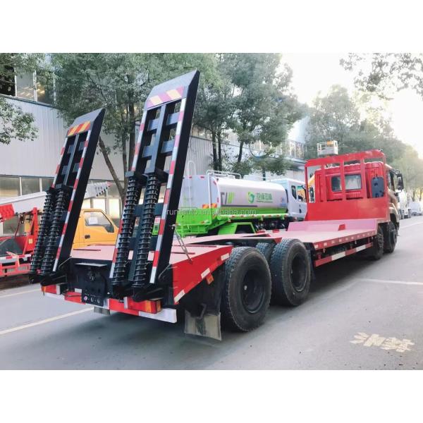 Factory DongFeng 8X4 30 Ton Flat Bed Tow Truck Excavator Transport Towing Truck