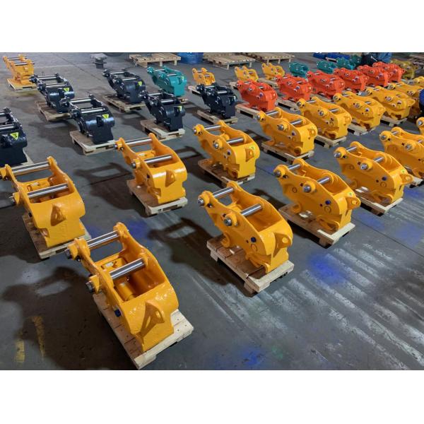 Hydraulic Mini Excavator Quick Coupler Hitch For Mining Construction 5
