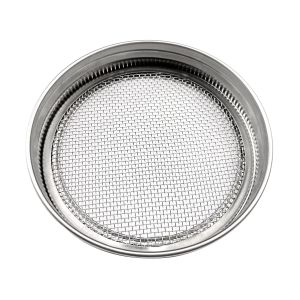 China Mason Jar Wide Mouth 70mm Stainless Steel Sprouting Lids on sale