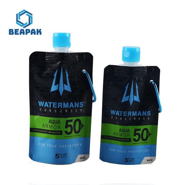 Cheap Biodegradable Reusable Baby Snack Food Custom Spout Pouches for sale