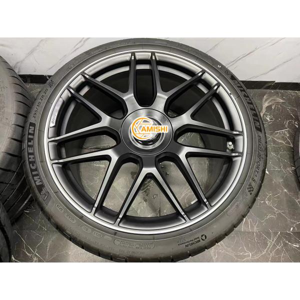 Matte Black 20 Inch Aluminum Rims S CLASS ET43 W222 Alloy Wheels