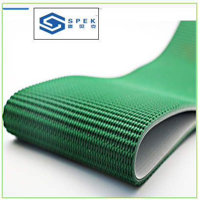 Fish Bone Pattern Food Grade White Light Conveyor Belt