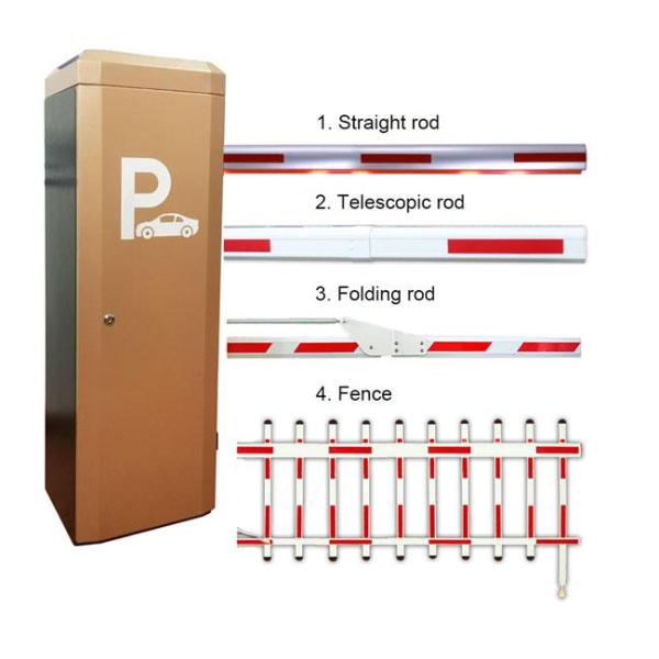 Vehicle Plate Reading Barrier Gate System For Community Parking Lots