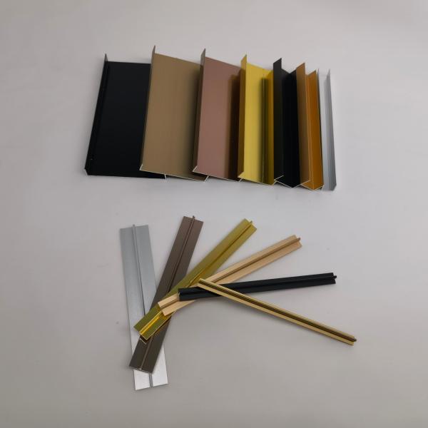 Wood Grain Aluminium Decorative Profiles