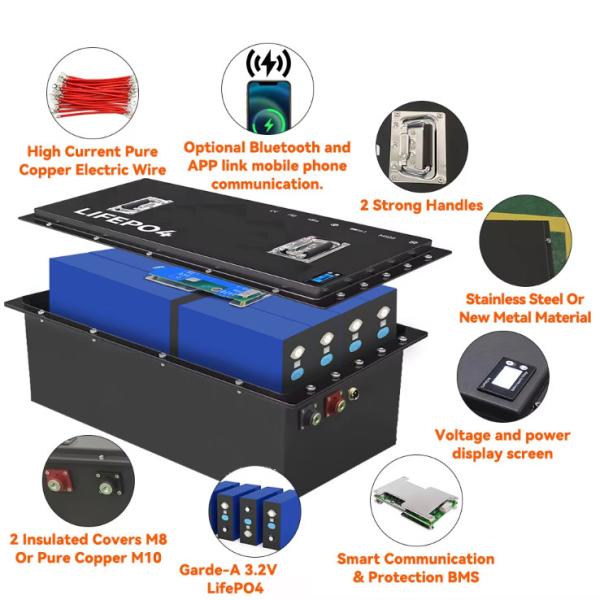 76.8V Lithium Golf Cart Batteries 230AH For Marine And Cart Applications With Top Grade Cells