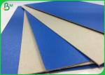 2.0MM FSC Certification Glossy Vanish Blue Color Paper Board For Making Photo