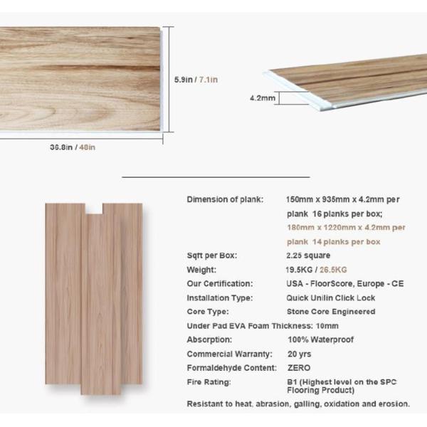 150g/H WPC PVC Vinyl Floor Production Line Spc Flooring Line Tile Making Machine