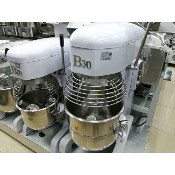 Food Processing Equipments Eggbeater And Dough Mixer Frequency Conversion Speed 30L Max.Kneading 10KG