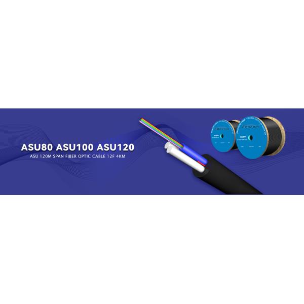 ASU Cable Single Mode G652D 80m Span 12 Core Fibre Optic Cable