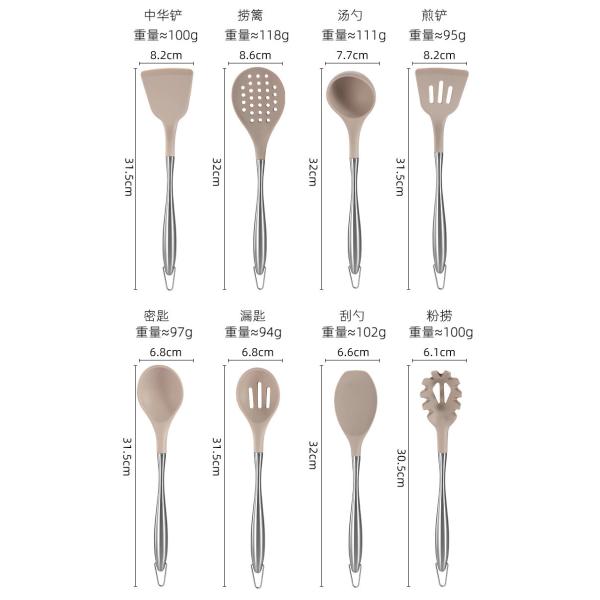 Silicone Kitchen Cooking Utensils Set With Holder Silicone Cooking Utensils Set For Nonstick Cookware Kitchen Tools Set