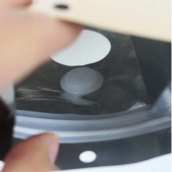 Smell Proof Flat Bottom Kraft Paper Coffee Bags ISO9001 200-400 Microns