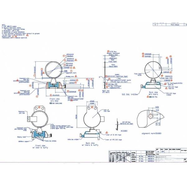 1.39 Inch Circular Oled Screen Round Oled Arduino 454*454 MIPI/SPI Interface