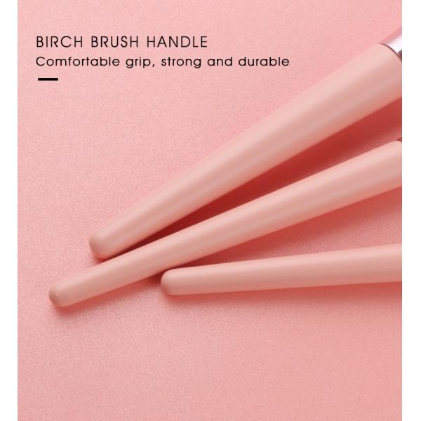 Brochas Maquillaje Eyeshadow Cosmetic Brushes 7pcs Nylon Wooden Handle