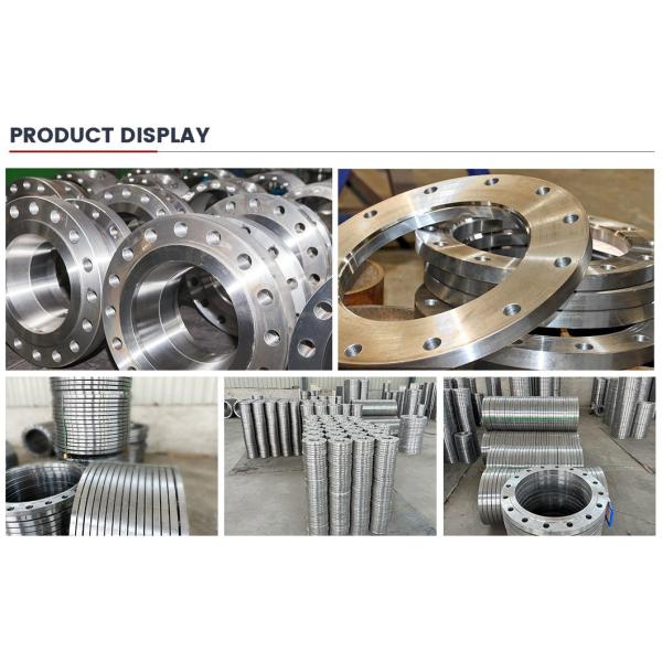 ASME ANSI B16.5 RF / FM 304 316 304L 316L Forged Welding Neck Stainless Steel Flange OEM Manufacturer