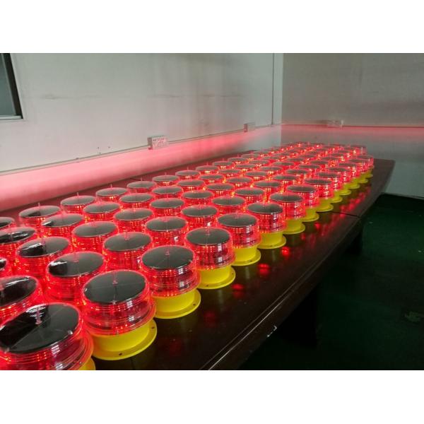 Solar Powered LED Marine Lantern Navigation Signal Waterproof Light