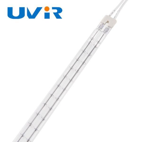 White Quartz Twin Tube Infrared Lamp 3000W 230V 500mm Heating