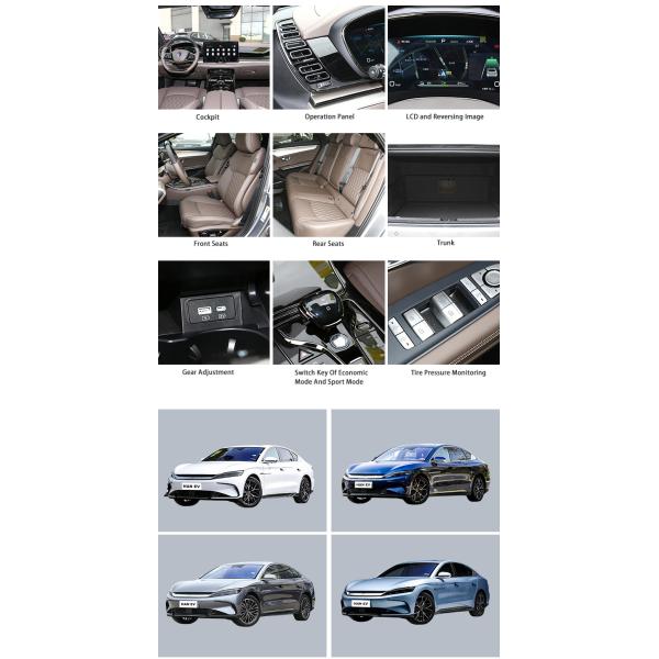 Luxury Electric EV Cars 605KM Innovative Electric Vehicle Powerful