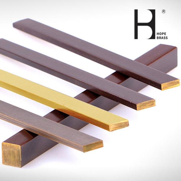 Solid 59% Copper Metal Flat Bar Rust Resistant For Construction