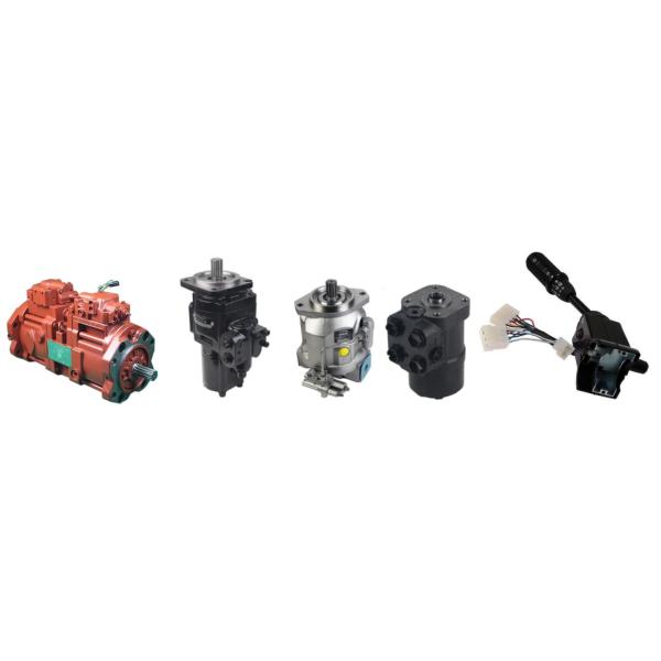 2902440-0865A Excavator Main Pump Pilot Gear Pump Assembly With PTO Gear For Doosan