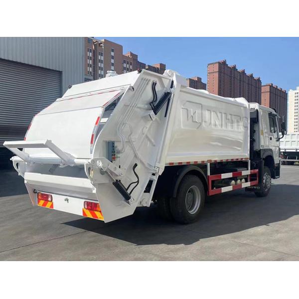 Sinotruck 371HP Garbage Compactor Truck HOWO 4X2 Trash Truck