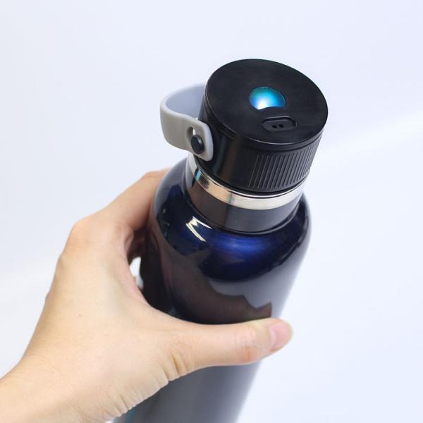 Customized Ultraviolet UV-sterilized Stainless Steel Insulated Cup Outdoor Sports Handle Large-mouth Bottle Sterilized Insulated Cup By The Manufactur