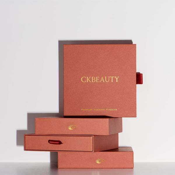 Handmade High-End Magnetic Perfume Packaging Box with Custom Logo and Clamshell Shape