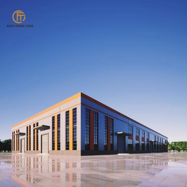 Light Weight Modular Prefabricated Steel Structure Metal Frame Warehouse Workshop Factory Buildings Steel Shed Construction