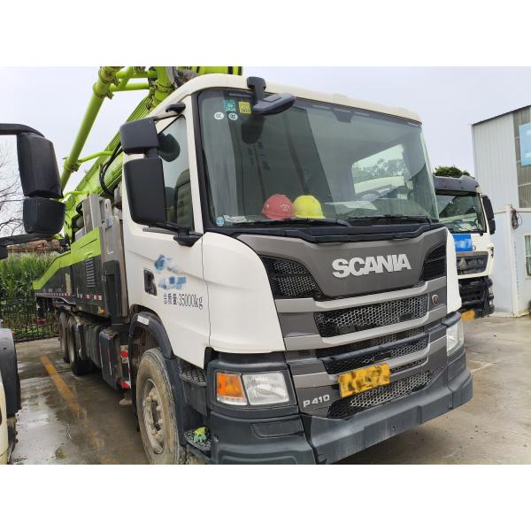 2020 Zoomlion 52M Concrete Pump Truck Scania Chassis Used 52 Meters Beton Pump Truck